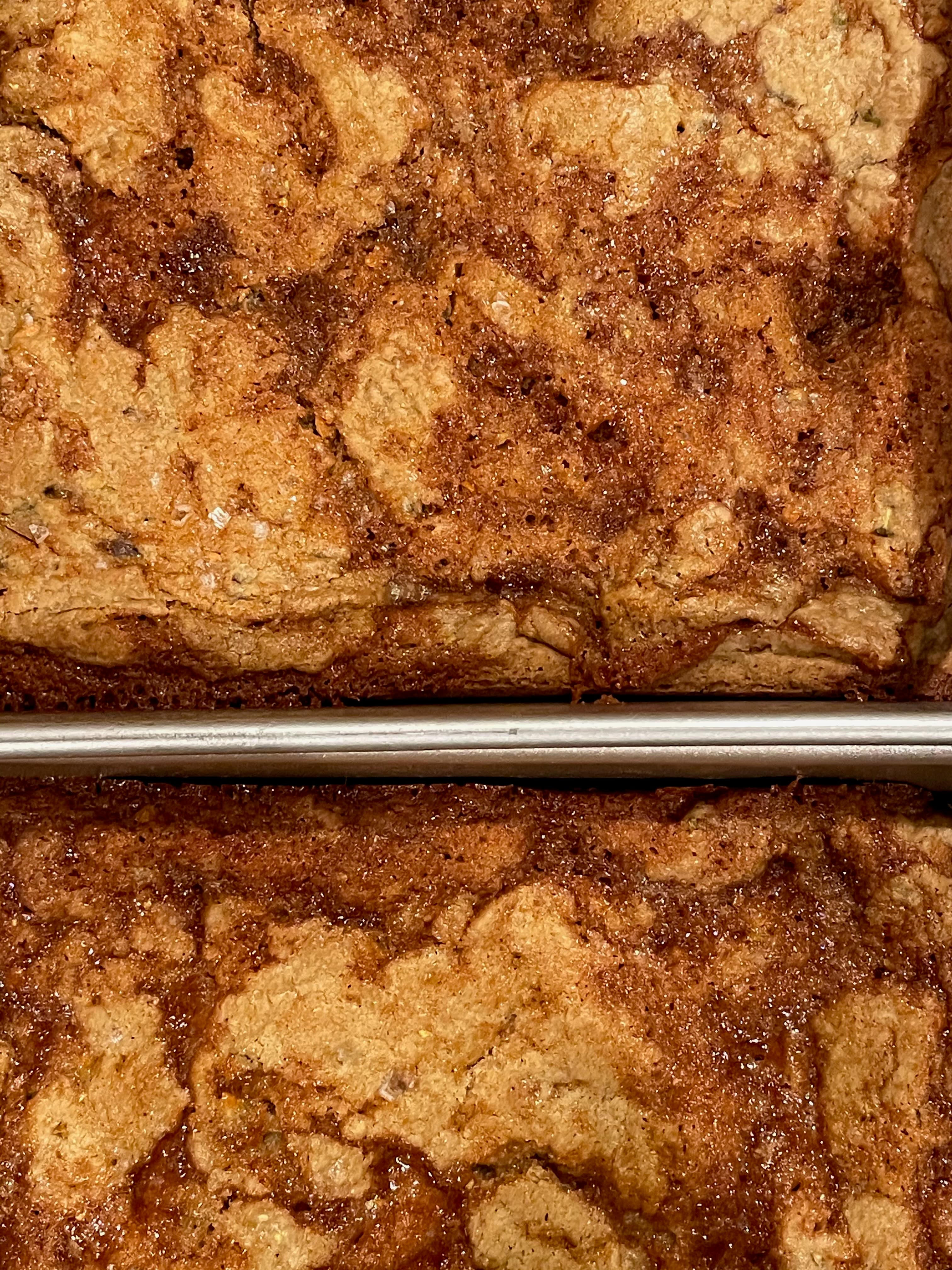 Oolong Tea Blondies — detail