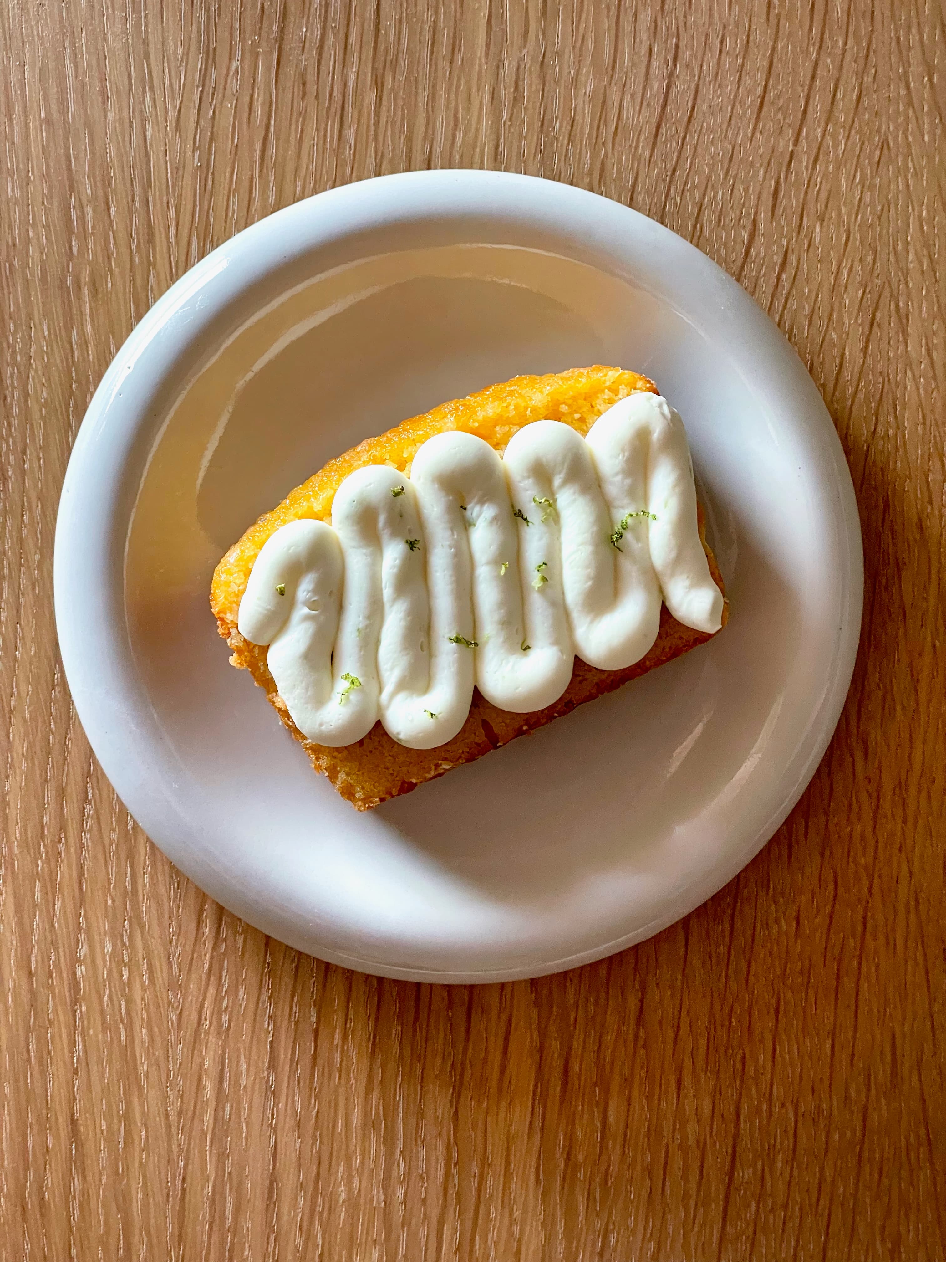 Kaffir Lime Lemongrass Ginger Cake